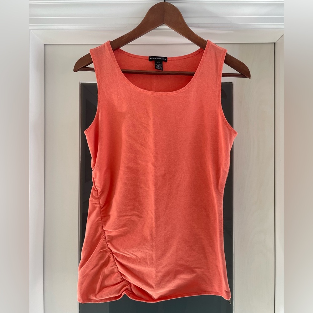 Club Monaco tank, coral